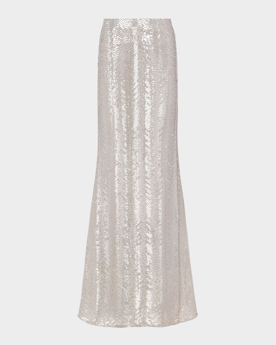 Zeta Sequined Maxi Skirt